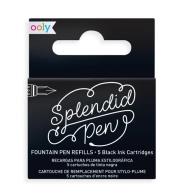Opakowanie Naboje uzupełniające Splendid czarne (5szt)
