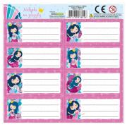 Nalepki na zeszyt syrenka (50szt) DERFORM. Wydawca: Derform. Dadada.pl Opakowanie Nalepki na zeszyt syrenka (50szt) DERFORM