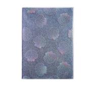 Opakowanie Notes A5/80K w kratkę brokatowa oprawa Muszle