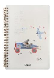 Opakowanie Notes A5/68K Samoloty