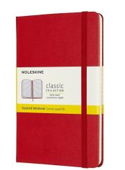 Opakowanie Notes Classic 11,5x18 tw. kratka scarlet red