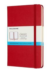 Opakowanie Notes Classic 11,5x18 tw. kropki scarlet red