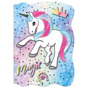 Notes kształtowy A6 jednorożec DERFORM. Wydawca: Derform. Dadada.pl Opakowanie Notes kształtowy A6 jednorożec DERFORM