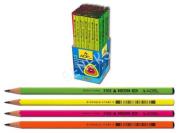 Opakowanie Ołówek Flash Blacklead Adel Display 72 Sztuki