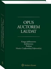 Okładka książki Opus auctorem laudat