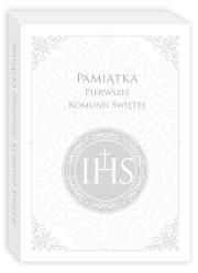 Okładka książki PAMIĄTKA PIERWSZEJ KOMUNII ŚWIĘTEJ
