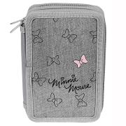 Piórnik 2-komorowy b. w. MinnieDISD-022BW PASO. Wydawca: Paso. Dadada.pl Opakowanie Piórnik 2-komorowy b. w. MinnieDISD-022BW PASO