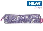 Piórnik MILAN mini kwadratowy DROPS. Wydawca: MILAN. Dadada.pl Opakowanie Piórnik MILAN mini kwadratowy DROPS