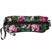 Opakowanie Piórnik trzykomorowy w kolorowe kwiaty