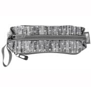 Opakowanie Piórnik trzykomorowy w serca szary