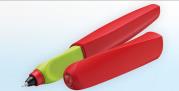 Opakowanie Pióro kulkowe Twist czerwono-zielone + 2 naboje