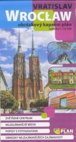 Okładka książki Plan kieszonkowy rys. - Wrocław w. czeska 1:16 500