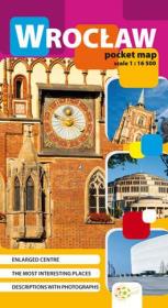 Okładka książki Plan kieszonkowy wersja angielska - Wrocław