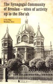 Okładka książki Plan miasta - Wrocław Judaiki w.angielska