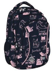 Opakowanie Plecak 3-komorowy Kotki