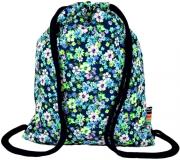 Opakowanie Plecak na sznurkach Flowers Green stright SO-11