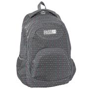 Opakowanie Plecak szkolny szary w kropki