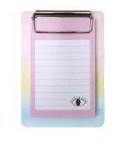 Opakowanie Podkładka z magnesem i notesem tęczowa