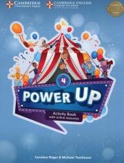Power Up Level 4 Activity Book with Online Resources and Home Booklet. Autor: Nixon Caroline, Tomlinson Michael. Dadada.pl Okładka książki Power Up Level 4 Activity Book with Online Resources and Home Booklet
