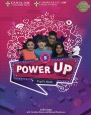 Power Up Level 5 Pupil's Book. Autor: Sage Colin, Nixon Caroline, Tomlinson Michael. Dadada.pl Okładka książki Power Up Level 5 Pupil's Book
