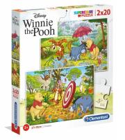 Opakowanie Puzzle 2x20 Kubuś Puchatek