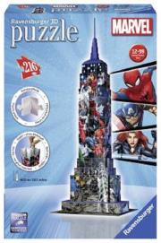 Opakowanie Puzzle 3D Empire State Marvel 216