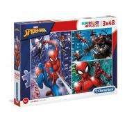 Opakowanie Puzzle 3x48 Super kolor Spiderman