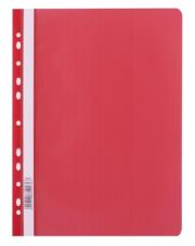 Opakowanie Skoroszyt A4 PP czerwony (25szt) D.RECT