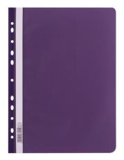 Opakowanie Skoroszyt A4 PP fioletowy (25szt) D.RECT
