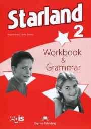 Starland 2 Workbook & Grammar. Autor: Evans Virginia, Dooley Jenny. Dadada.pl Okładka książki Starland 2 Workbook & Grammar