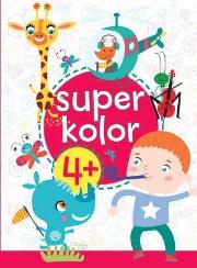 Superkolor 4+. Autor: Monika Kalinowska. Dadada.pl Okładka książki Superkolor 4+