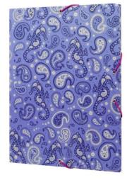 Teczka A4 cienka z gumką Drops. Wydawca: MILAN. Dadada.pl Opakowanie Teczka A4 cienka z gumką Drops