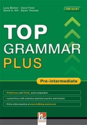 Top Grammar Plus Pre-Intermediate + answer key. Autor: Lucy Becker, Carol Frain, Hill David A., Karen Thompson Walker. Dadada.pl Okładka książki Top Grammar Plus Pre-Intermediate + answer key