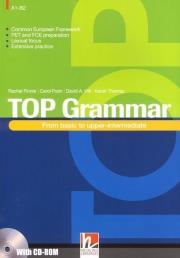 Top Grammar SB + CD-ROM + key. Autor: Finnie Rachel, Carol Frain, Hill David A.. Dadada.pl Okładka książki Top Grammar SB + CD-ROM + key
