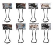 Opakowanie Zestaw klipsów Snowboard 8 sztuk