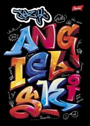 Opakowanie Zeszyt A5/60K kratka J. angielski + ściąga (10szt)