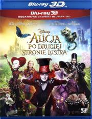 Alicja po drugiej stronie lustra (2 Blu-ray) 3D. Autor: James Bobin. Dadada.pl Okładka książki Alicja po drugiej stronie lustra (2 Blu-ray) 3D