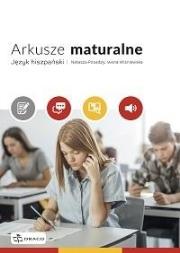 Arkusze maturalne. Język hiszpański DRACO. Autor: Natasza Posadzy, Wiśniewska Iwona. Dadada.pl Okładka książki Arkusze maturalne. Język hiszpański DRACO