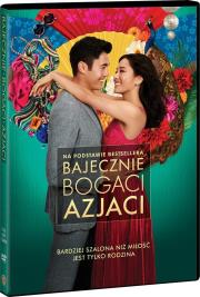 Bajecznie bogaci Azjaci DVD. Autor: Jon M. Chu. Dadada.pl Okładka książki Bajecznie bogaci Azjaci DVD