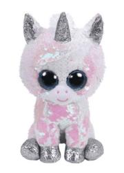 Opakowanie Beanie Boos - Cekinowy Jednorożec biały 24cm