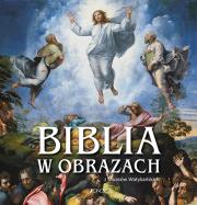 Okładka książki Biblia w obrazach z Muzeów Watykańskich