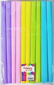 Opakowanie Bibuła marszczona 25x200cm pastel 10 rolek