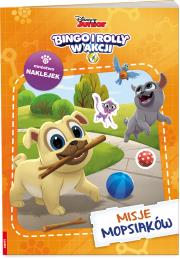 Okładka książki Bingo i Rolly w akcji. Misie Mopsiaków