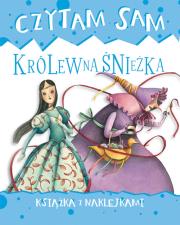 Czytam sam. Królewna Śnieżka. Książka z naklejkami. Autor: Roberta Zilio. Dadada.pl Okładka książki Czytam sam. Królewna Śnieżka. Książka z naklejkami