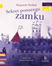 Czytam sobie - Sekret ponurego zamku. Autor: Wojciech Widłak. Dadada.pl Okładka książki Czytam sobie - Sekret ponurego zamku