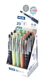 Długopis Capsule Silver niebieski (20szt). Wydawca: MILAN. Dadada.pl Opakowanie Długopis Capsule Silver niebieski (20szt)