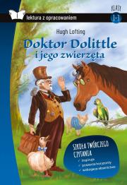 Okładka książki DOKTOR DOLITTLE LEKTURA Z OPRACOWANIEM