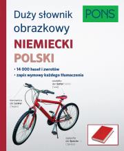 Okładka książki Duży słownik obrazkowy Niemiecki Polski Pons