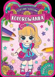 Okładka książki DZIECIAKI SŁODZIAKI KOLOROWANKA