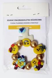Edukacyjna bransoletka różańcowa - część światła. Wydawca: Wydawnictwo Św. Stanisława BM. Dadada.pl Opakowanie Edukacyjna bransoletka różańcowa - część światła